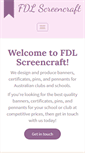 Mobile Screenshot of fdlscreencraft.com